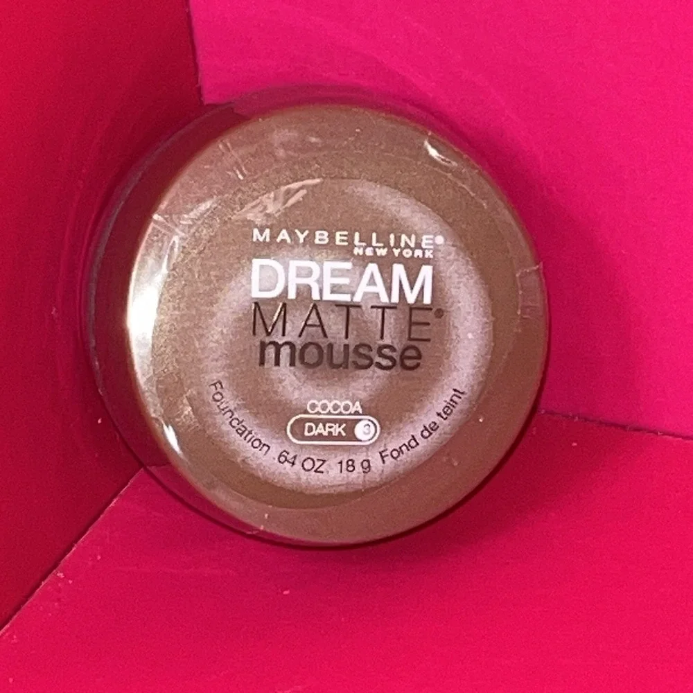 Maybelline Dream Matte Mousse Foundation COCOA‎ 3 Dark .64 oz 1 PACK-SEALED